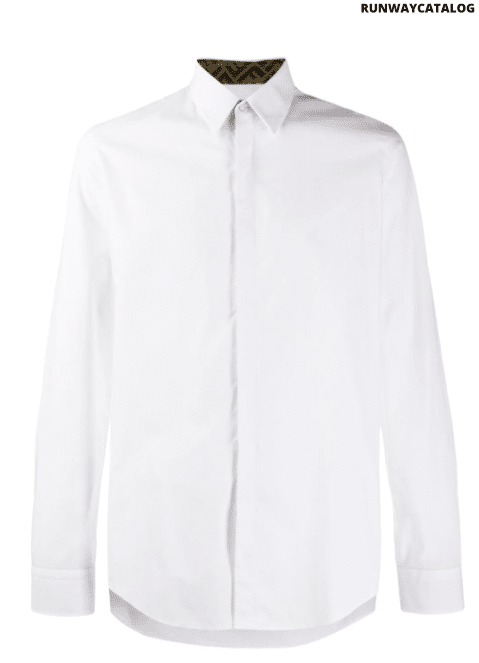 Fendi FF monogram logo shirt