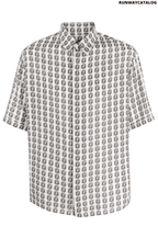 Fendi micro FF-pattern shirt