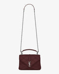 SAINT LAURENT MONOGRAM COLLEGE BAG