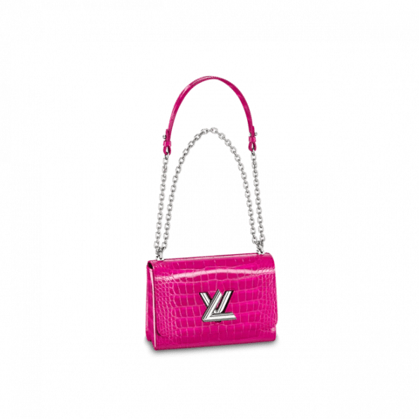 Louis Vuitton Twist MM Bag in Fuschia