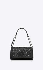 Saint Laurent Niki Body Bag in Crinkled Vintage Leather