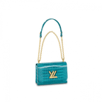 Louis Vuitton Twist MM Bag in Canard Blue Canard Blue
