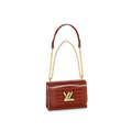 Louis Vuitton Twist MM Bag in Fauve Brown