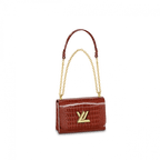 Louis Vuitton Twist MM Bag in Fauve Brown