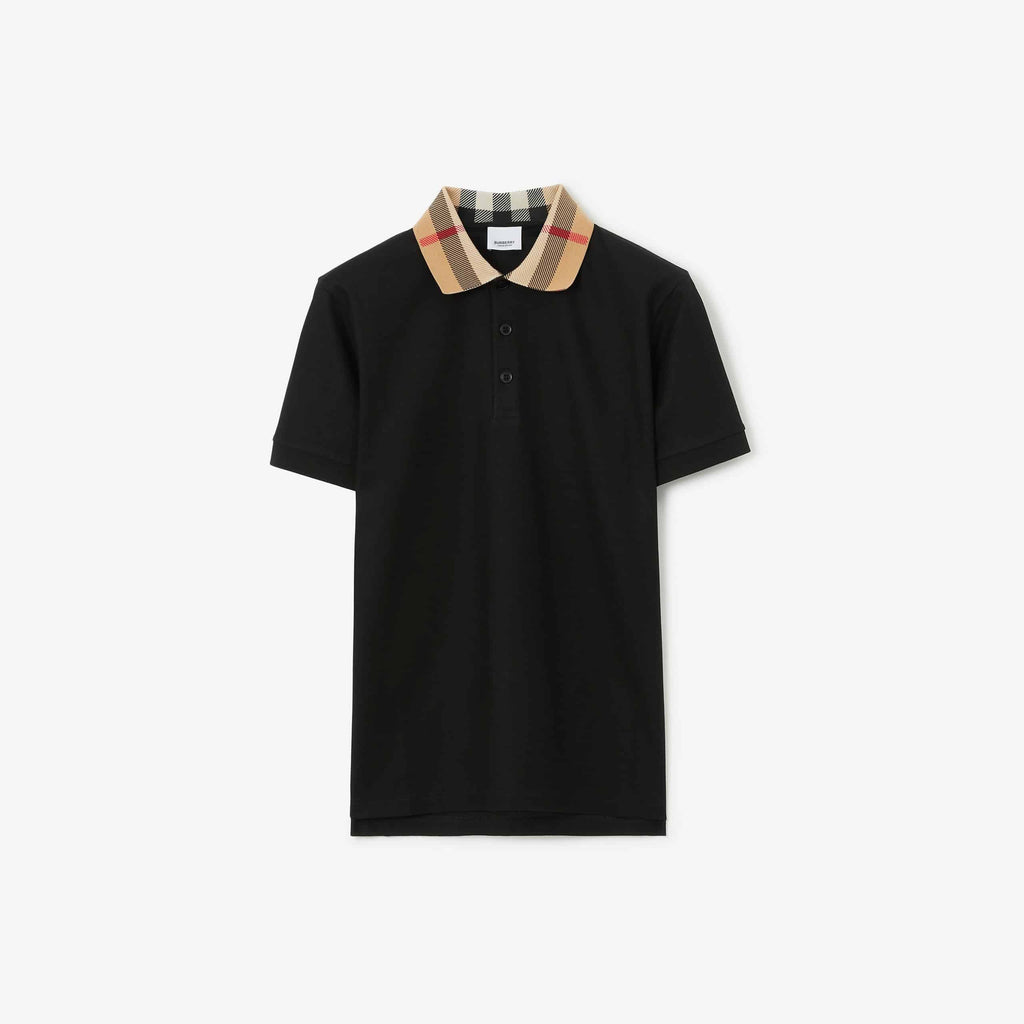 Cotton Polo ShirtPrice undefined Colour: Black