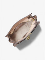 Michael Kors Nouveau Hamilton Large Logo Messenger Bag