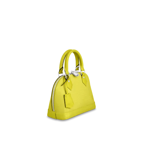 Louis Vuitton Alma BB Bag in Cédrat Yellow