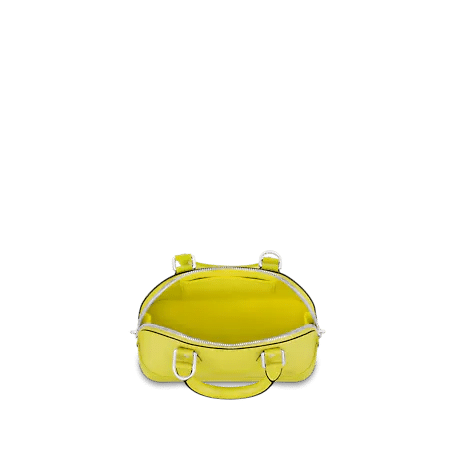 Louis Vuitton Alma BB Bag in Cédrat Yellow