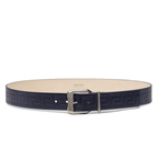 Versace Greca Embossed Leather Belt