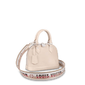 Louis Vuitton Alma BB Bag in Quartz White