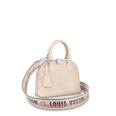 Louis Vuitton Alma BB Bag in Quartz White