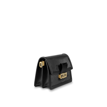 Louis Vuitton Dauphine MM Bag in Black