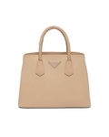 Prada Double Medium Leather Handbag