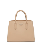 Prada Double Medium Leather Handbag