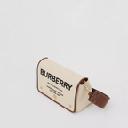 Burberry Small Horseferry Print Cotton Canvas Crossbody Bag