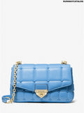 Michael Kors SoHo Large Studded Quilted Leather Shoulder Bag
