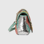 Gucci GG Marmont Small Sequin Shoulder Bag