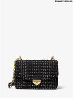 Michael Kors SoHo Small Tweed Shoulder Bag