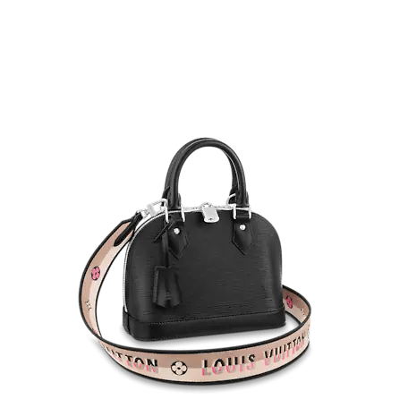 Louis Vuitton Alma BB Bag in Black
