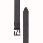 Fendi Black leather belt