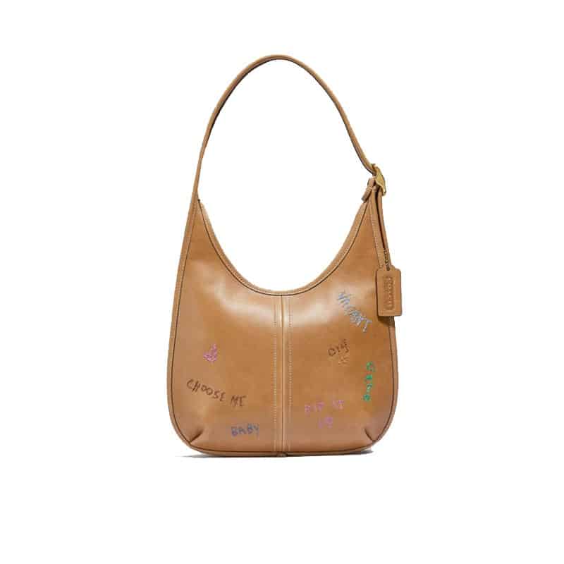 Coach Ergo Shoulder Bag In Original Natural Leather