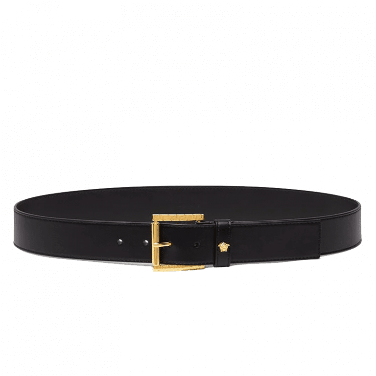 Versace Greca Leather Belt