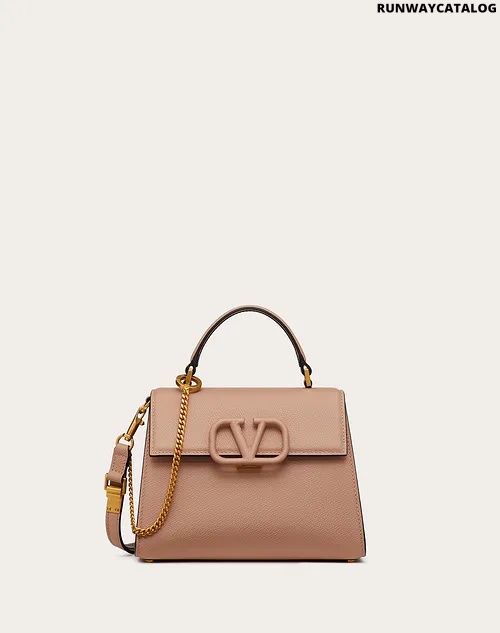 Valentino Small VSLING Grainy Calfskin Handbag