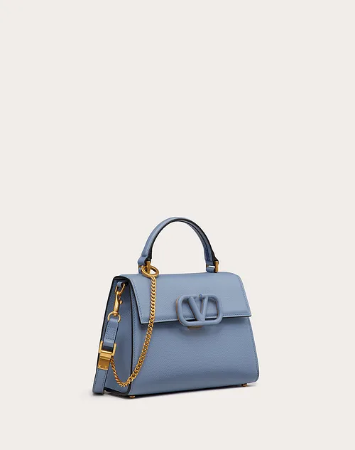 Valentino Small Vsling Grainy Calfskin Handbag