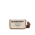 Burberry Small Horseferry Print Cotton Canvas Crossbody Bag