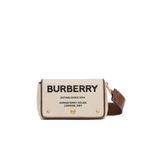 Burberry Small Horseferry Print Cotton Canvas Crossbody Bag