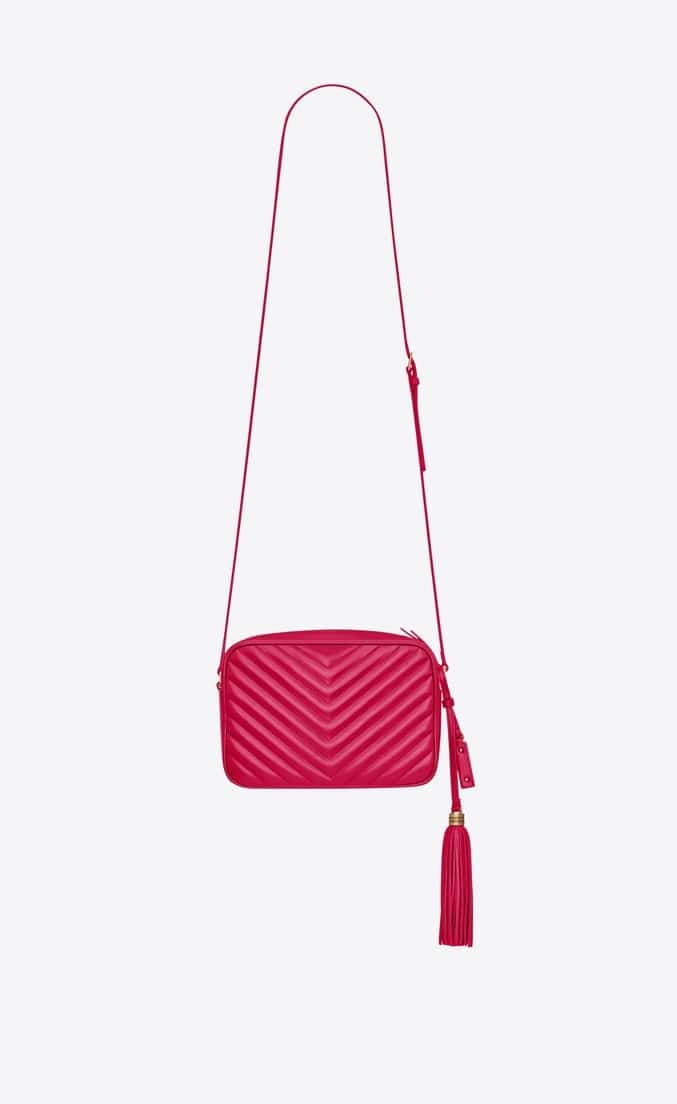 Saint Laurent Lou Camera Bag in Quilted Leather