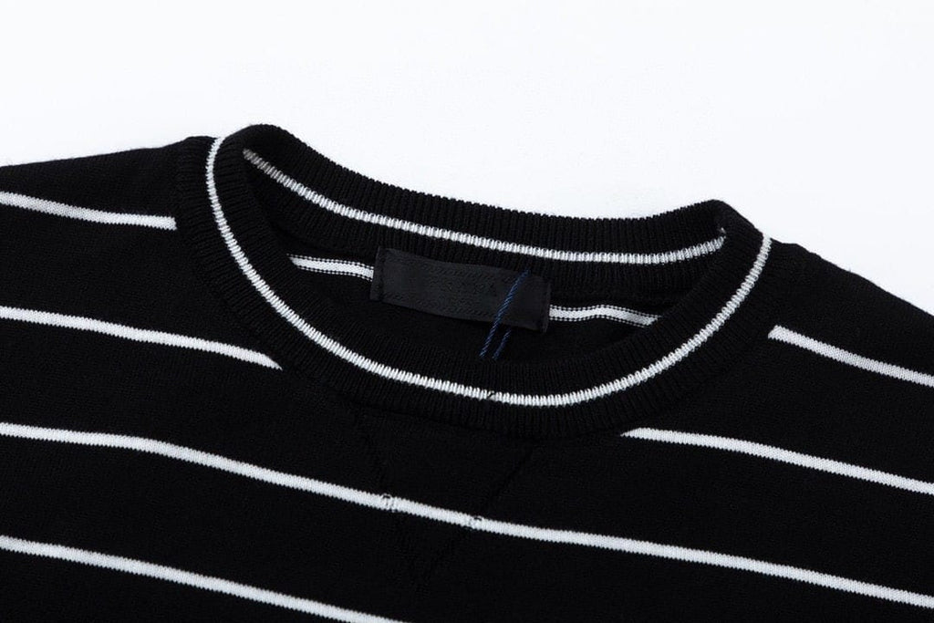Prada Superfine wool Strip TShirt