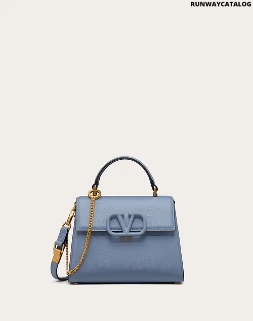 Valentino Small Vsling Grainy Calfskin Handbag