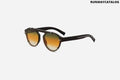Christian Dior Black Tie Gray Pantos Sunglasses