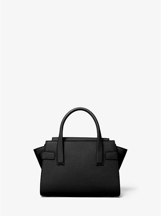 Michael Kors Carmen Extra-Small Saffiano Leather Belted Satchel
