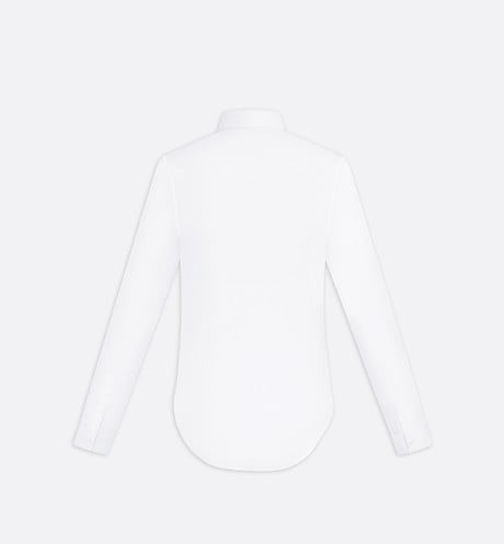 Christian Dior Stretch cotton Atelier ribbon shirt