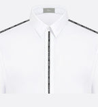 Christian Dior Stretch cotton Atelier ribbon shirt