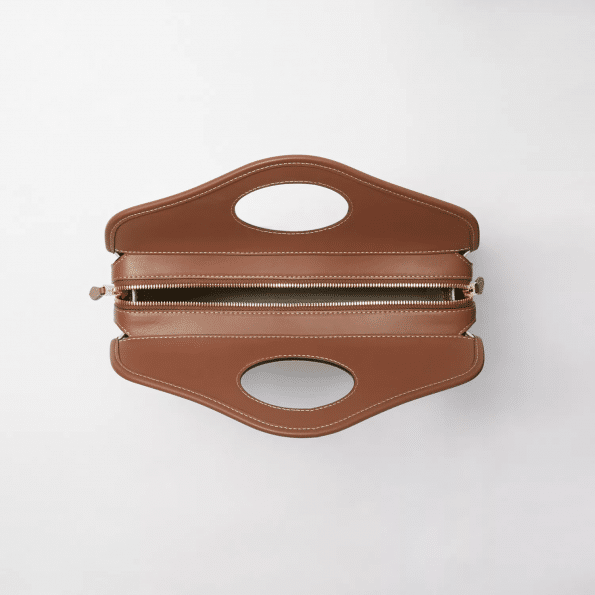 Burberry Small Two-tone Canvas and Leather Pocket Tote