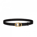 Christian Dior Saddle Belt Black Jacquard, 20 MM