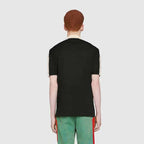Gucci Polo with Interlocking G stripe