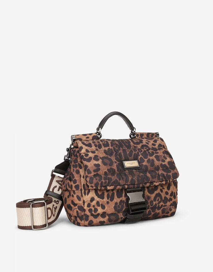 Dolce &amp; Gabbana Leopard-print Sicily crossbody bag