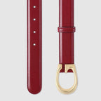 Gucci Thin Belt with G Buckle