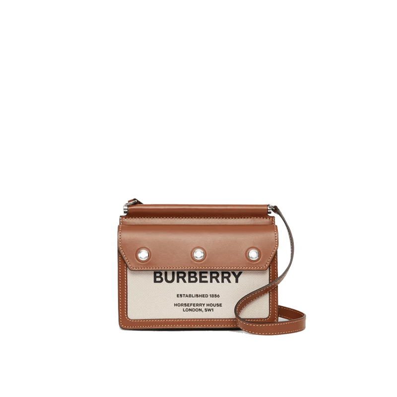 Burberry Mini Horseferry Print Title Bag