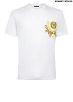 Versace Medusa Embroidered T-Shirt