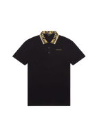 Versace Barocco Motif Polo Shirt