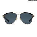 Gucci Specialized fit aviator metal sunglasses