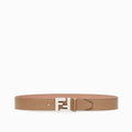 Fendi BELT Beige leather belt