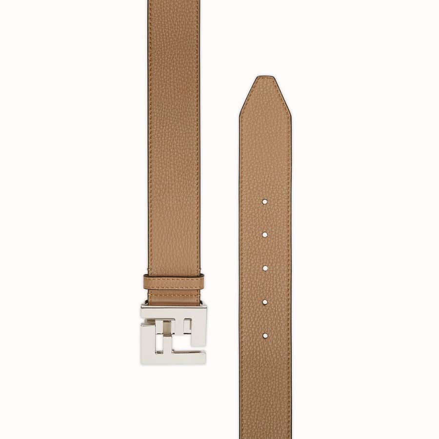 Fendi BELT Beige leather belt