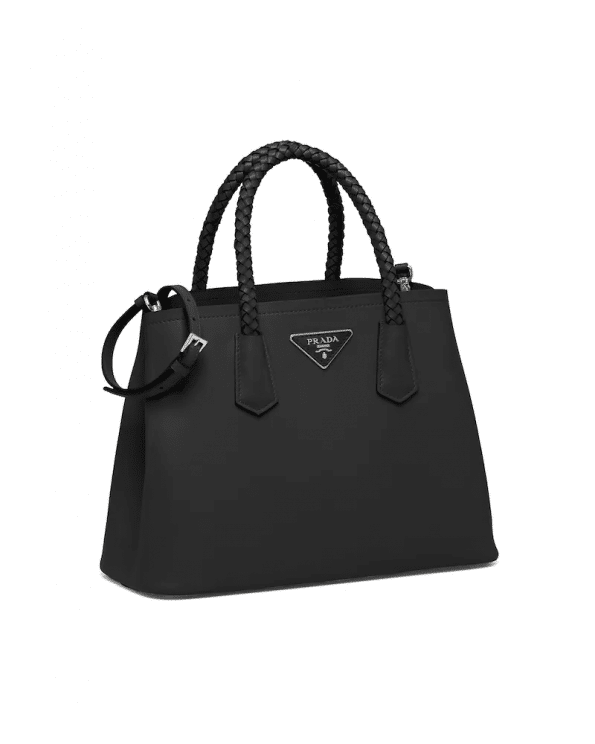 Prada Double Medium Leather Handbag