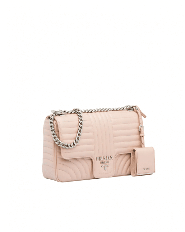 Prada Large Leather Diagramme Bag